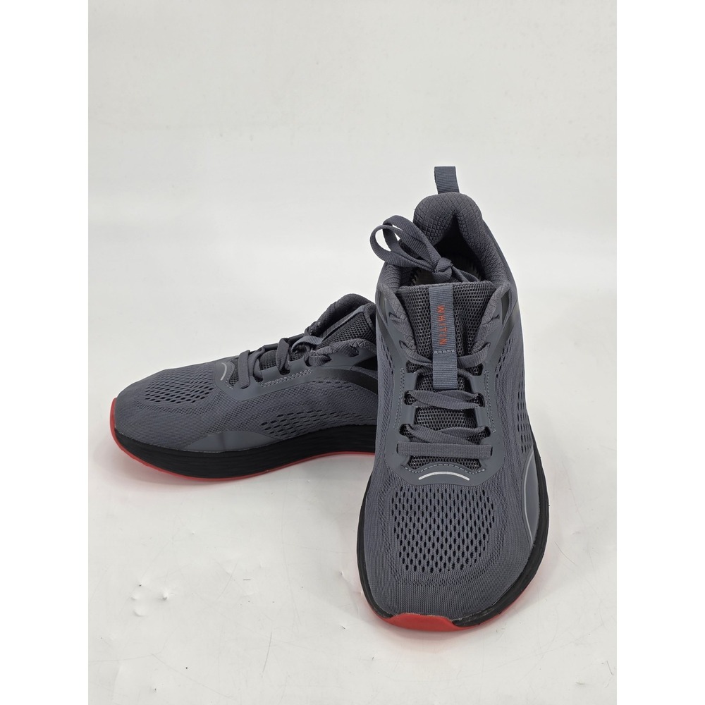 Whitin Minimalist Barefoot Athletic Shoes Men's EU 44 US 11-11.5 Gray Lace Up